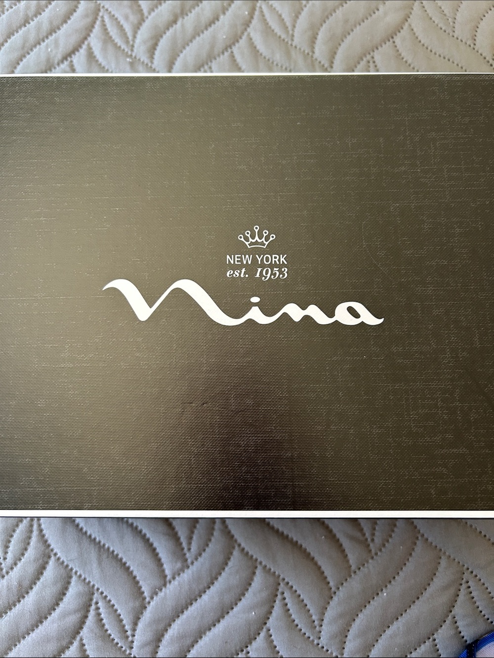 Gorgeous Nina Navy Vidonia Strappy Slingback Heels with Mesh Insets - Picture 2 of 8